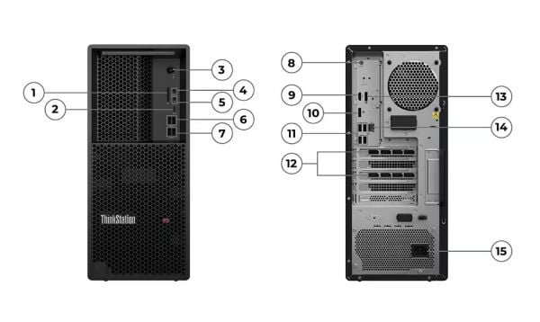 LENOVO P3 30HSS6M700 ULTRA9 285K 64GB RAM 1TB SSD RTX PRO 4000 BLACKWELL 24GB W11P