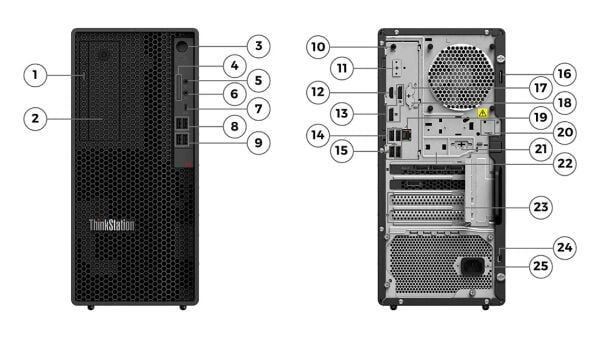 LENOVO 30JQ0037TR P2 Ultra 7 265 32GB RAM 1TB SSD RTX 2000ADA 16GB W11P