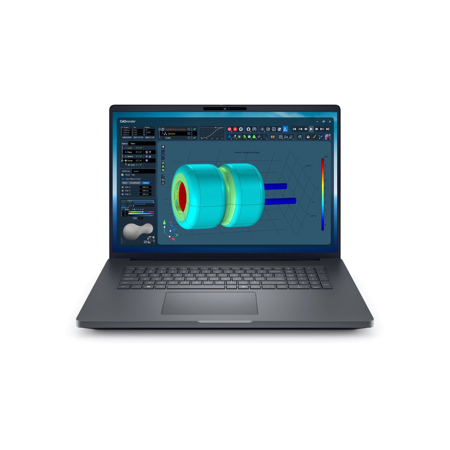 Dell Pro Max 18 Plus 18'' QHD+ U9 285HX 64G 1TB SSD RTX PRO 5000 24G W11P